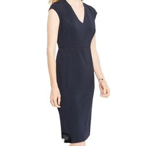 Ann Taylor Midnight Blue Midi Dress